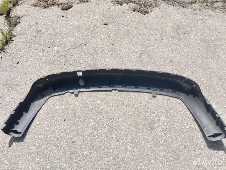 Юбка заднего бампера ford Focus III 2011-2019