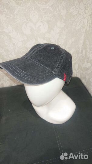 Кепка бейсболка Levi's, цвет чёрный