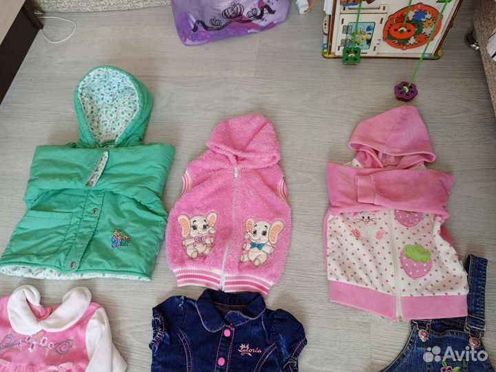 Детские вещи на девочку пакетом