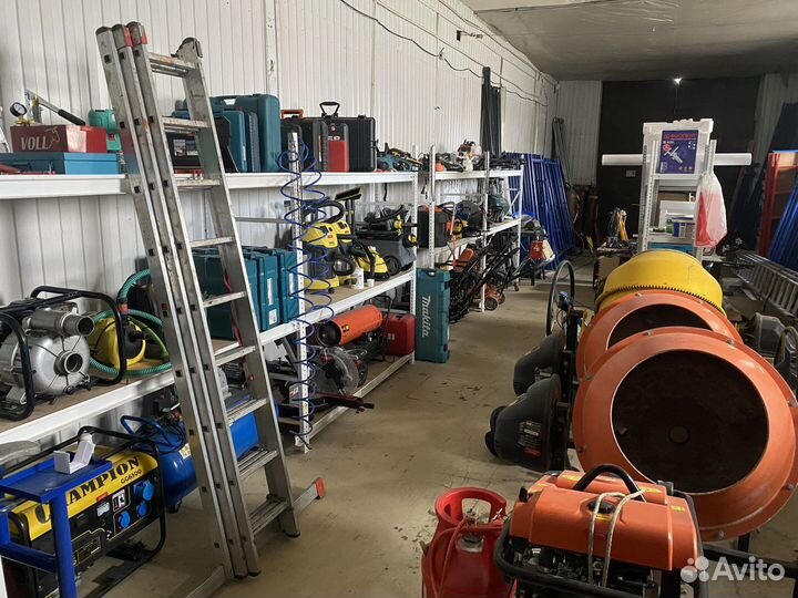 Аренда оборудования, прокат инструмента