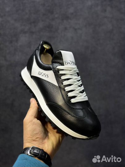 Кроссовки мужские boss зимние