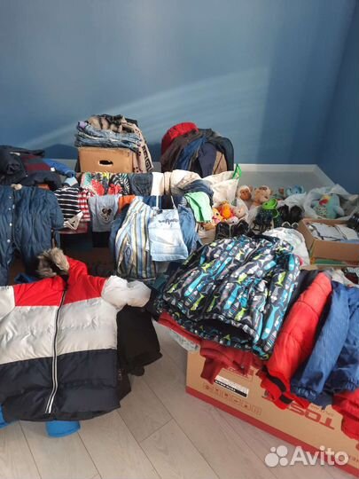 Детская одежда для мальчиков от года до 7лет