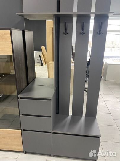 Прихожая новая графит