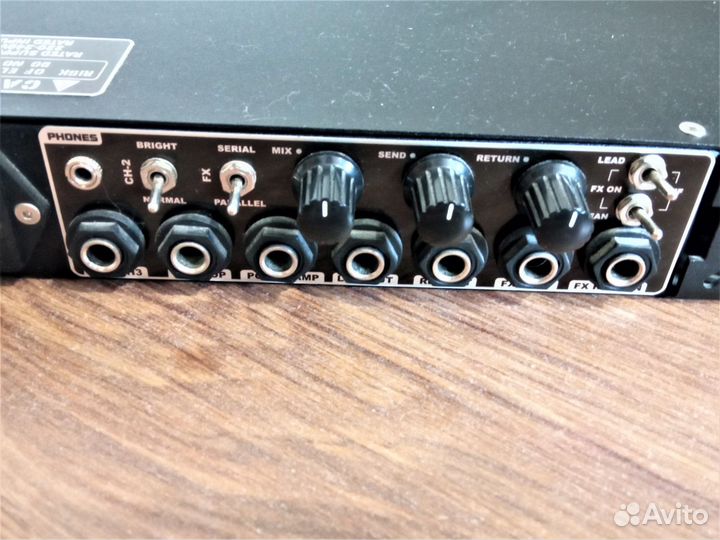 Гитарный ламповый предусилитель R&R sound SL\LD