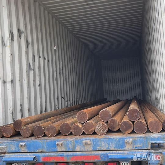 Горячекатаный круг из конструкционной сортовой стали 90, марка 38Х2мюа