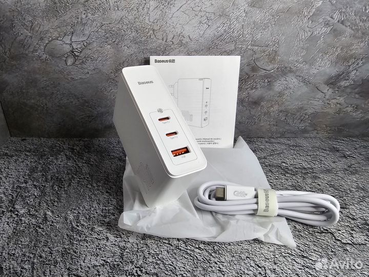 Зарядка Baseus 145 watt Apple 96w Power Adapter