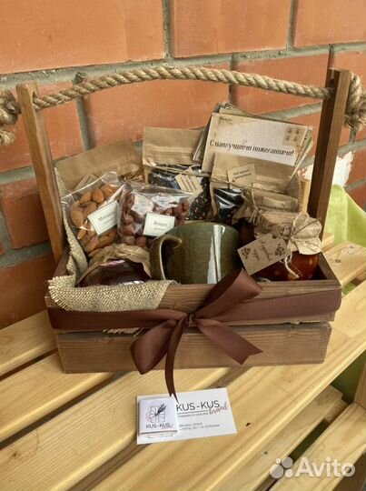 Подарок ящик Эко-товаров premium