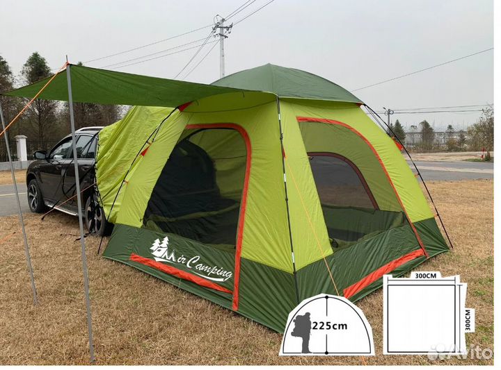 Тент-палатка автомобильная