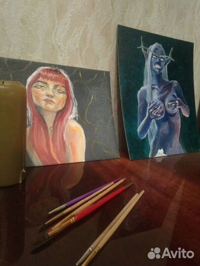 Пишу картины маслом