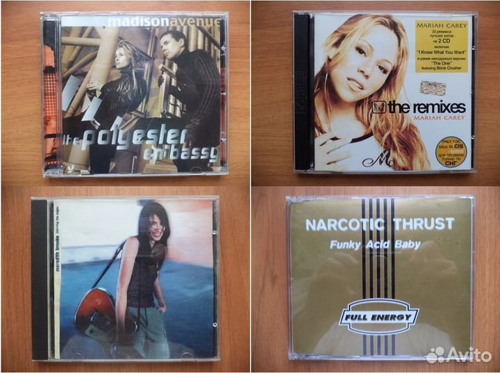 CD зарубежных и российских исполнителей