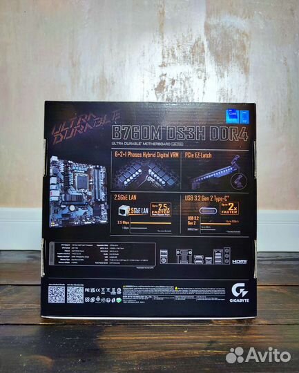 Gigabyte b760m ds3h ddr4