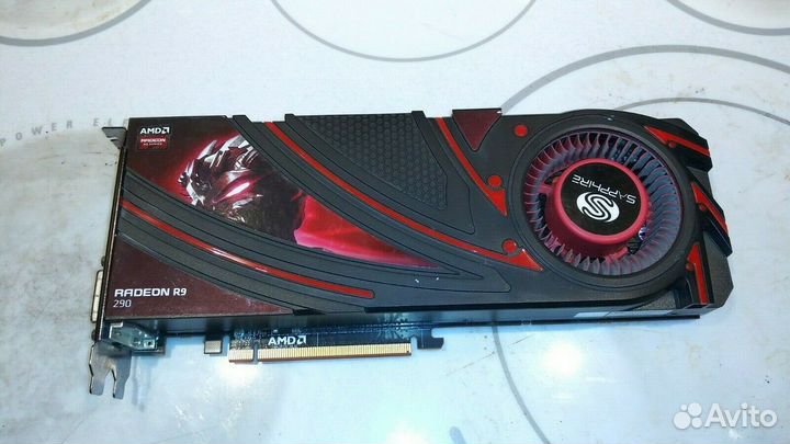 Sapphire Radeon R9 290 4GB Мощная Игровая в отличн