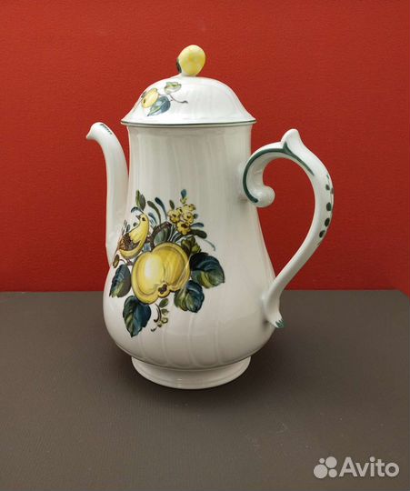 Villeroy boch, Jamaica, чайник, кофейник, новый