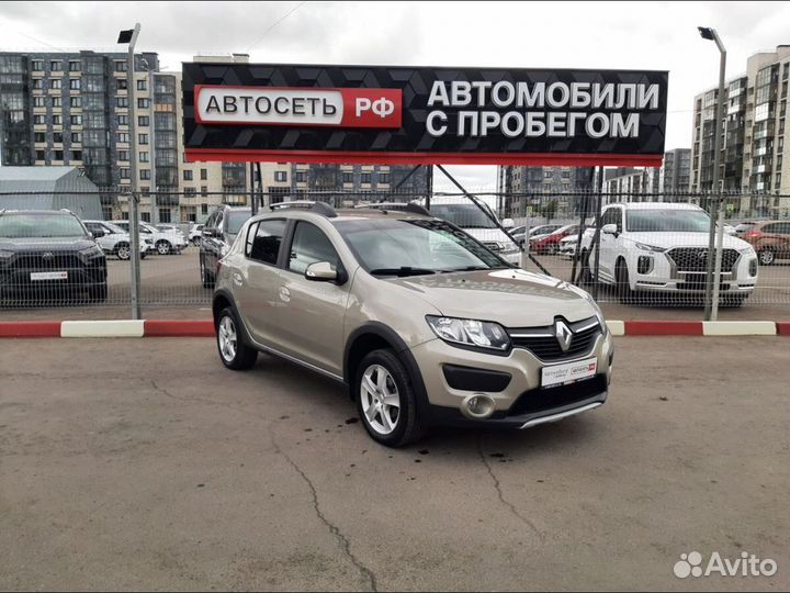 Renault Sandero Stepway 1.6 МТ, 2018, 44 919 км