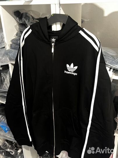 Balenciaga x Adidas zip hoodie