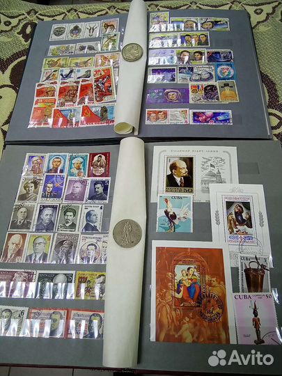 Альбом с марками СССР