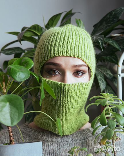 Шапка балаклава, тёплая, женская, мужская, подарок
