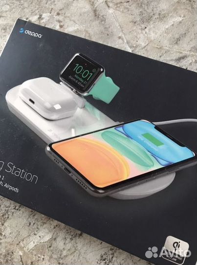 Зарядная докстанция 3в1