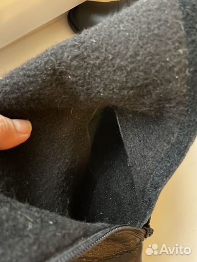 Сапоги женские зимние 38 39 натуральная кожа