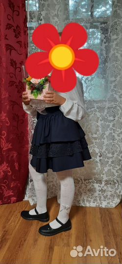 Юбка школьная