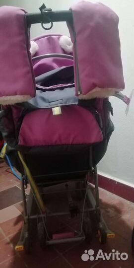 Детские санки коляска