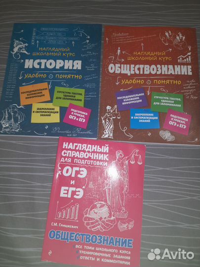 ЕГЭ и ОГЭ история россии, обществознание