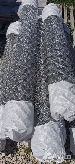 Забор сетка рабица