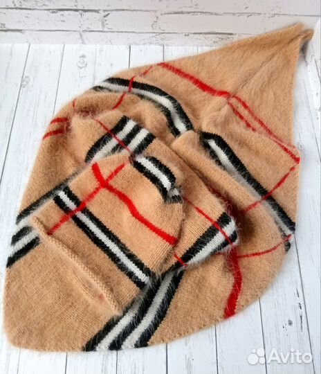 Шапочка бини и бактус-косынка