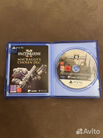 Space Marine 2 PS5 диск