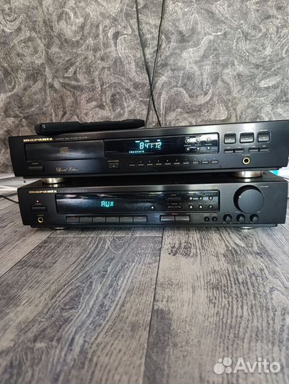 Усилитель звука и cd проигрыватель marantz