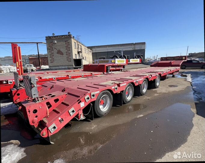 Полуприцеп трал (тяжеловоз) Juterborg JTB-50, 2024