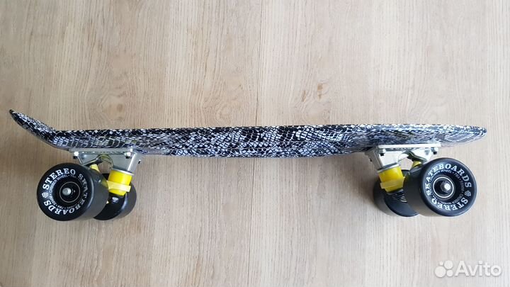 Скейтборд пенни борд Stereo Snake Skin новый скейт
