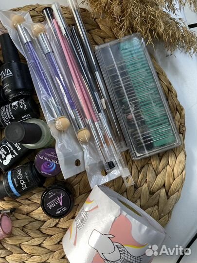 Набор для маникюра материалы для ногтей