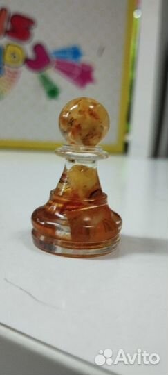 Шахматы янтарные