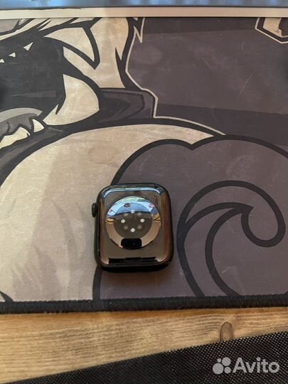 Часы apple watch 7 45 mm зеленые