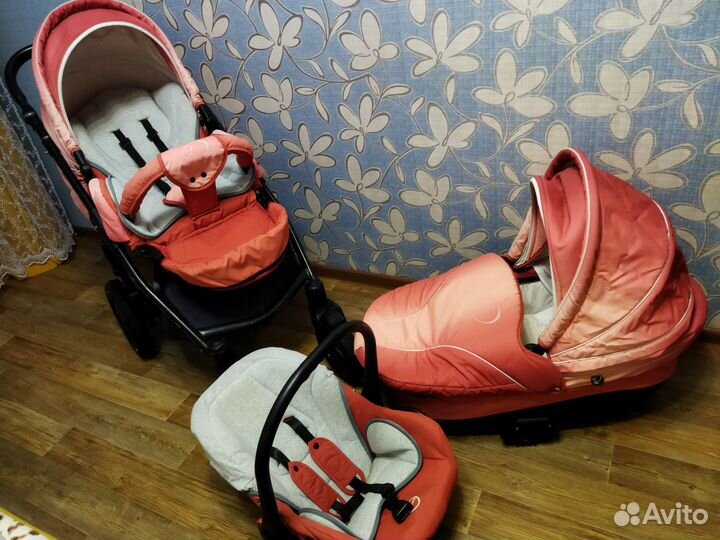 Коляска 3 в 1 Zippi Pia