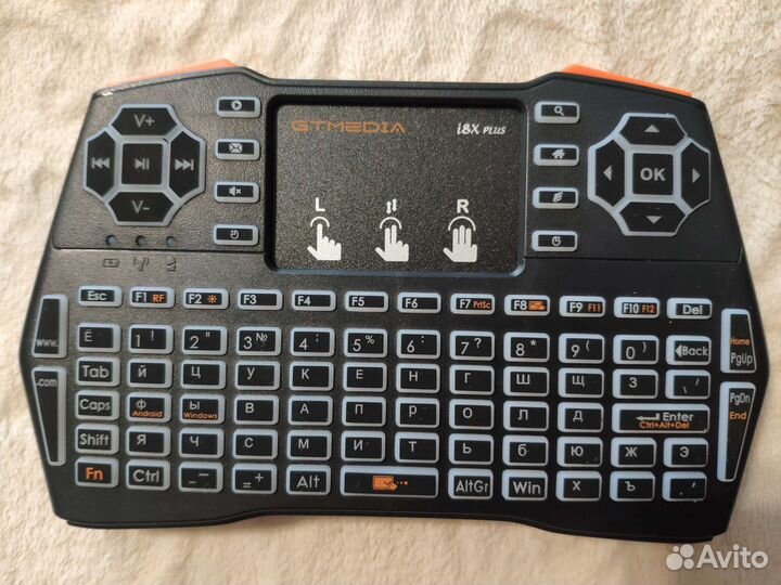 Клавиатура беспроводная с тачпадом