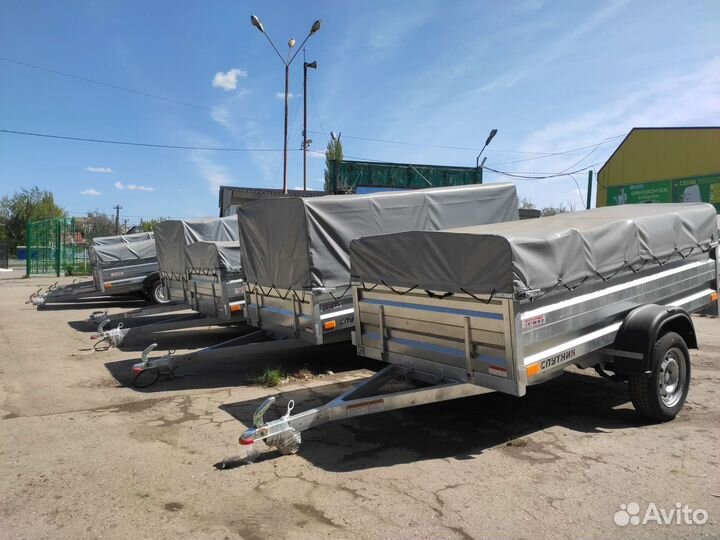 Бортовые Прицепы Спутник в Саратовской области