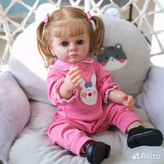 Кукла Реборн девочка 55 см