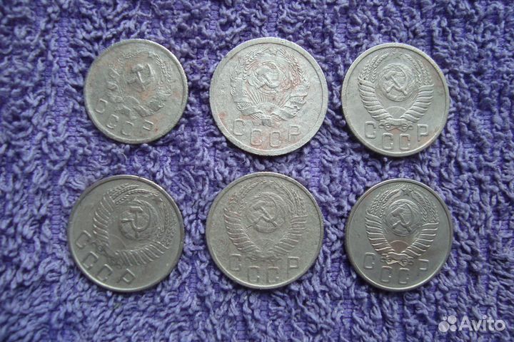 Ранние Советы. Монеты медно-никелевые