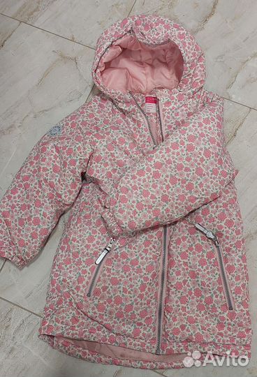 Куртка на девочку утепленная
