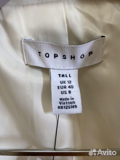 Элегантный пиджак Topshop, новый