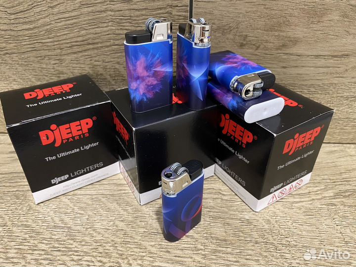 Зажигалки Djeep Франция 10шт опт/розница