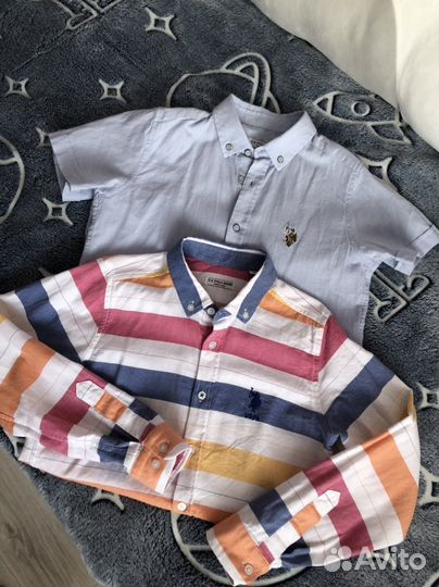 Рубашки u s polo 128-134