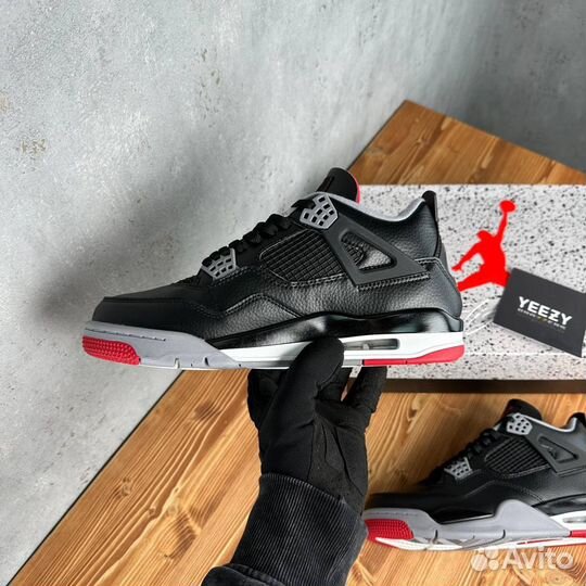 Nike Air Jordan 4 «Bred Reimagined»