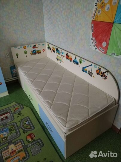 Кровать с ортопедическим матрасом