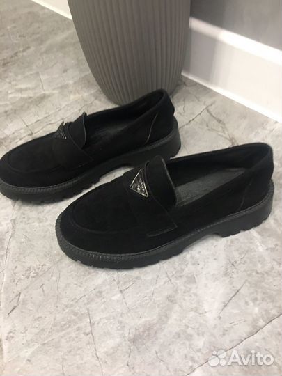 Туфли лоферы для девочки 35 размер