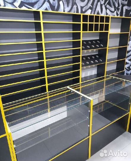 Новые Витрины для Табачного Магазина