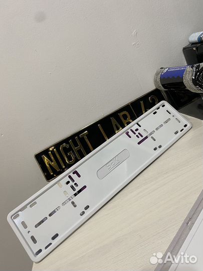 Силиконовые рамки SAK белые