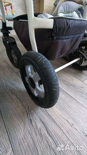 Прогулочная коляска 3 в 1 индиго